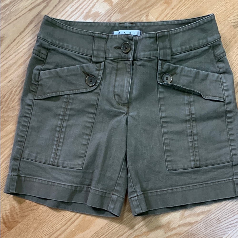 Cabi Women’s Brown Denim Shorts Size Size 2